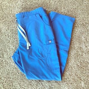 Ceil Blue Figs Scrub Pants Yola, Large